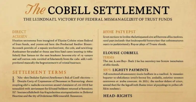 Do All Headright Holders Get Money from the Cobell 2025