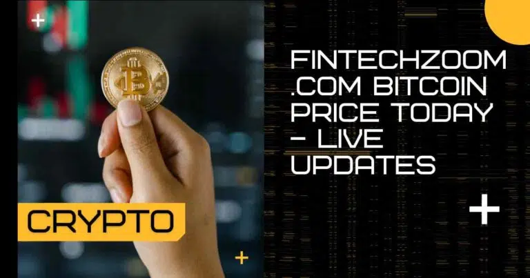 Fintechzoom.com Bitcoin Price Today