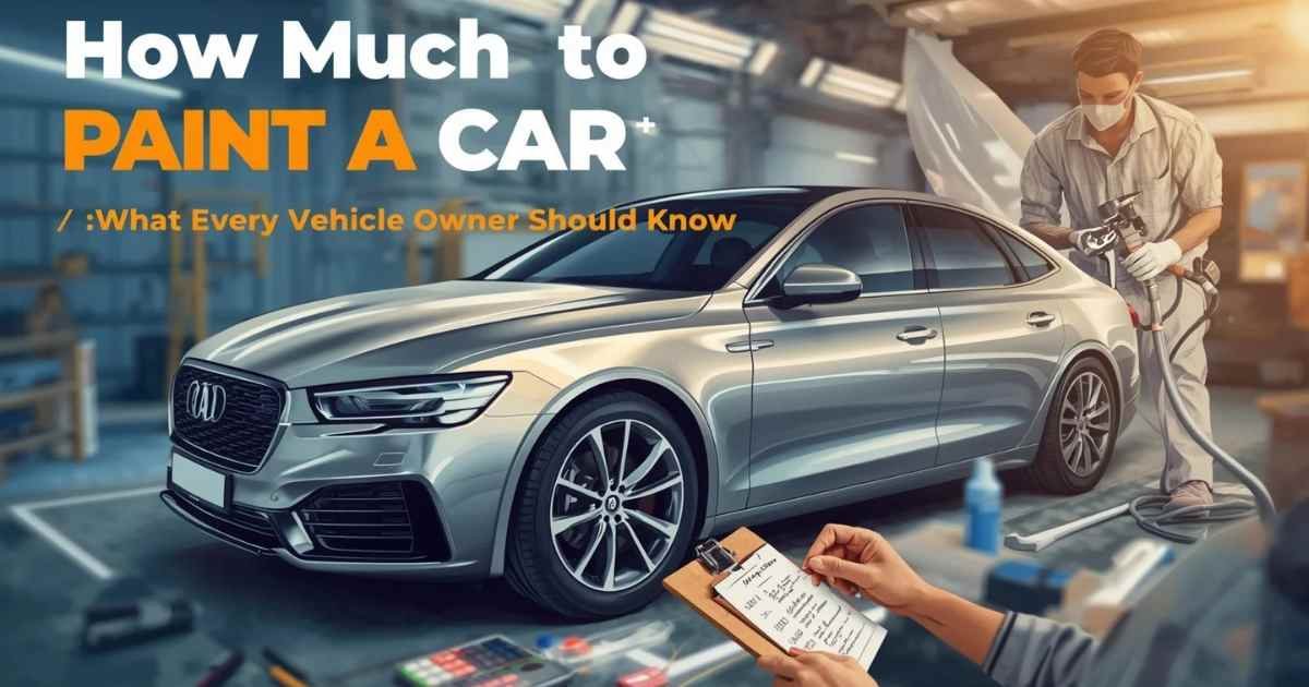 How Much to Paint a Car: What Every Vehicle Owner Should Know